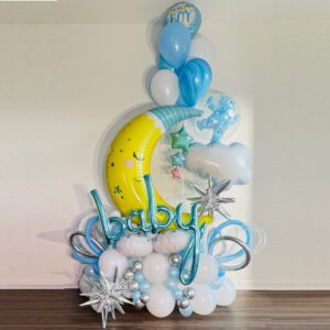 Baby Boy Balloon Cloud
